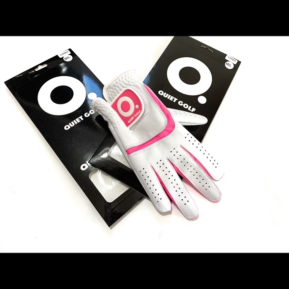 Quiet Golf Ladies Pink Golf Glove - Picture 3 of 3